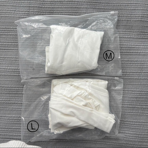 Women’s White Zip-Up Athletic Jacket - Picture 2 of 2